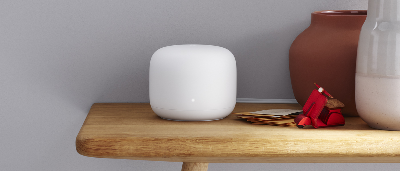  Google Nest Wi-Fi Router & Point