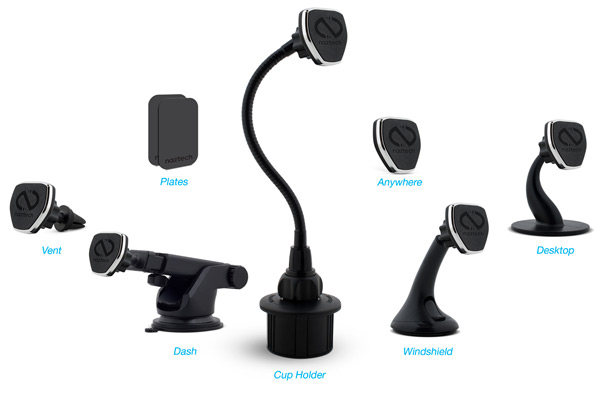 Naztech MagBuddy Magnetic Mounts Collection